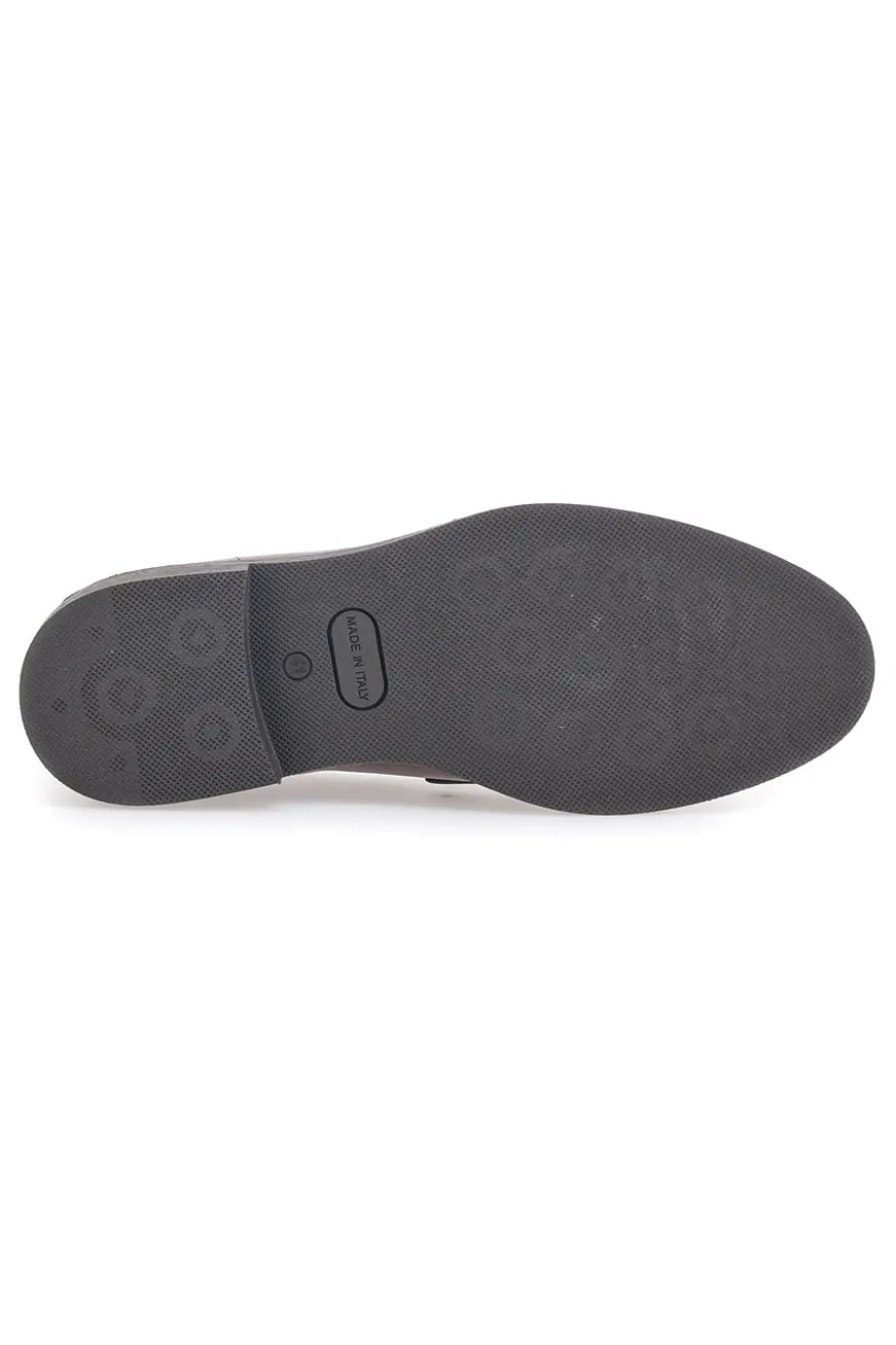 Mocassino Marrone Vera Pelle Longford 711