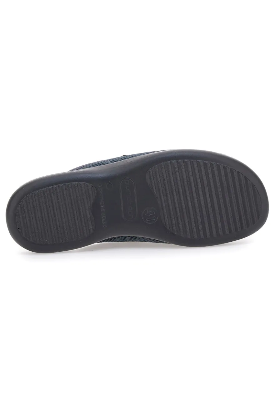 Pantofole antracite traforate con plantare forato Fly Flot 90P70118FB
