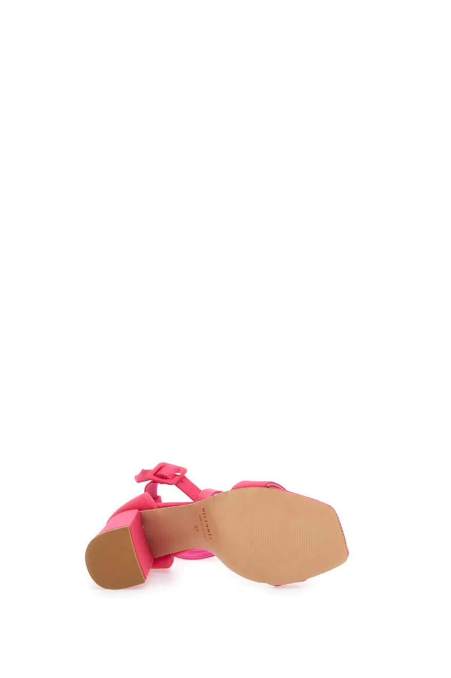 Pittarello Elite 2332 Fuchsia-Sandalen mit Absatz