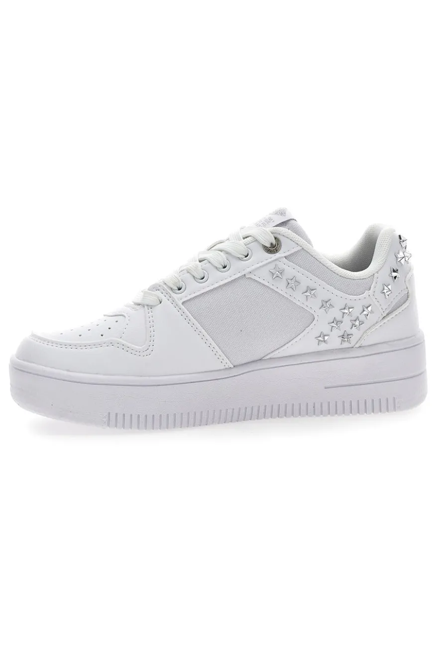 Pltform Cotton Belt Axel White Sneakers