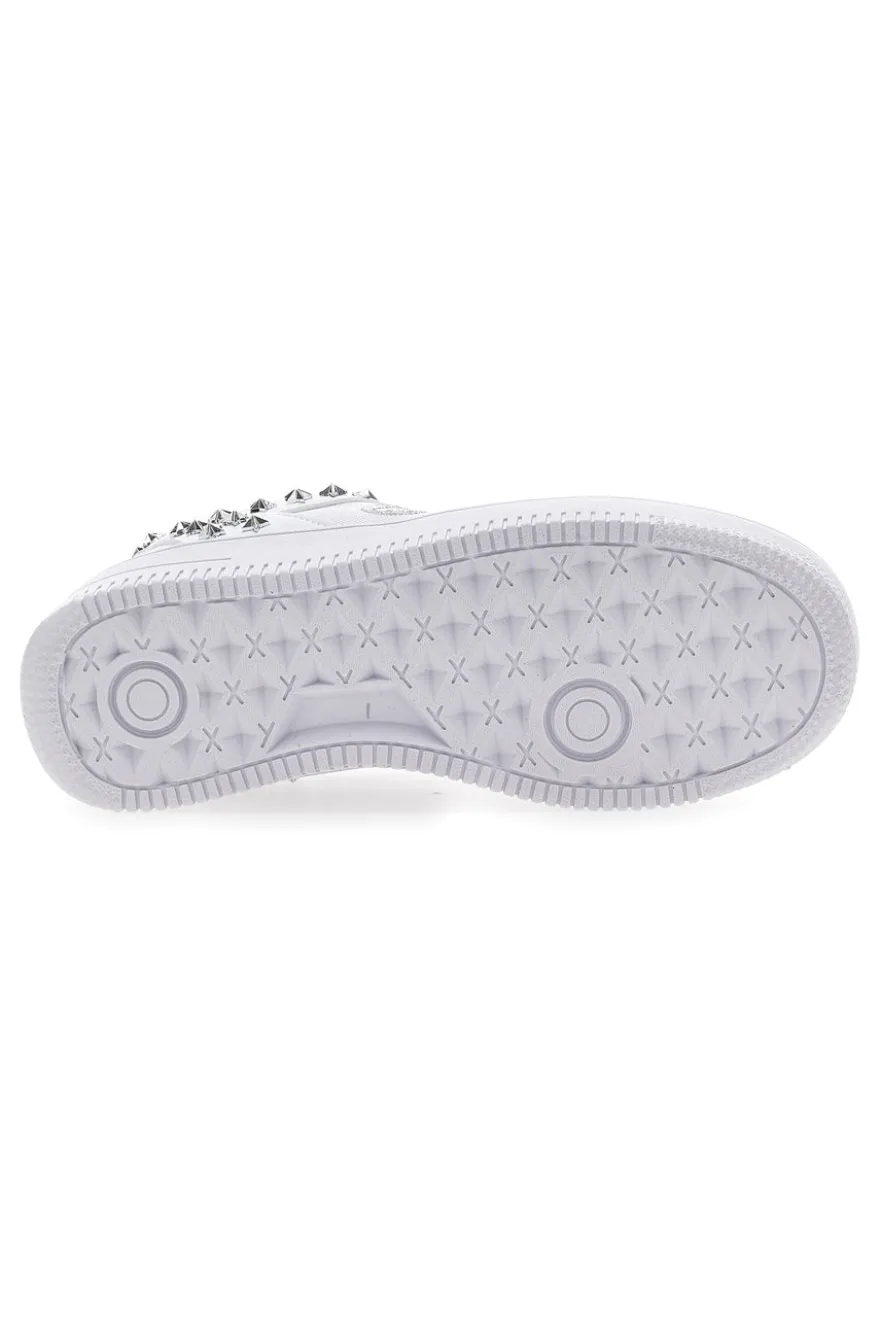 Pltform Cotton Belt Axel White Sneakers