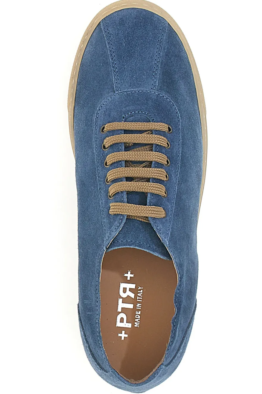 PTR Nova Blu - Sneakers Made in Italy In Suede