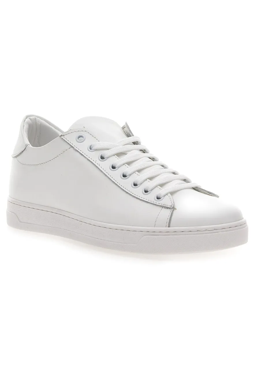 Ptr Zenit Bianche - Sneakers In Vera Pelle Made In Italy