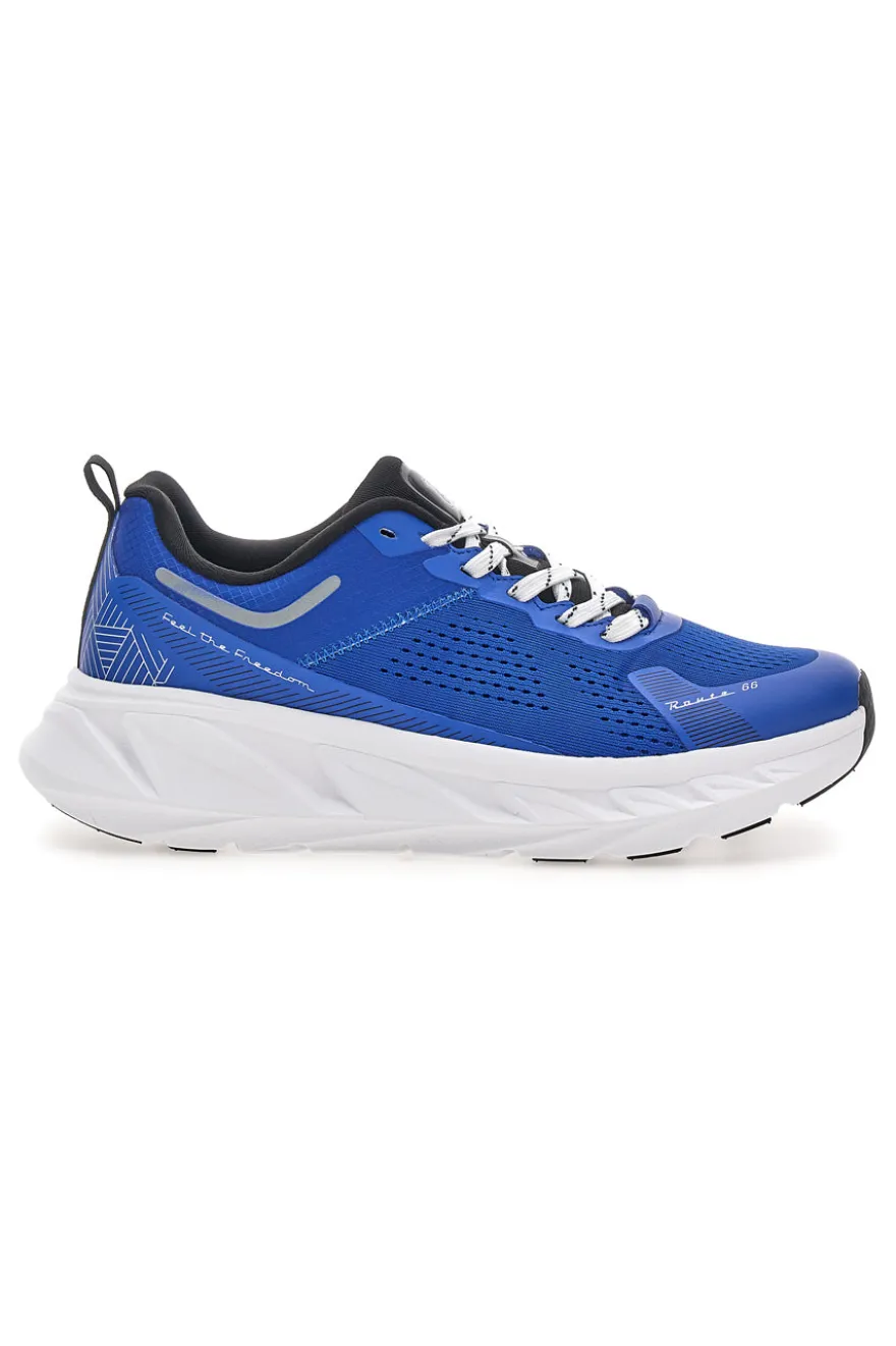 Route 66 RO51811D Blaue Sneaker mit weißer Sohle