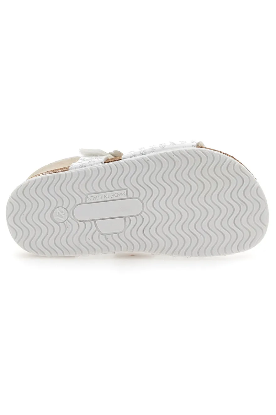 Sandali Bianchi a Pois Pittarello Bio 257084