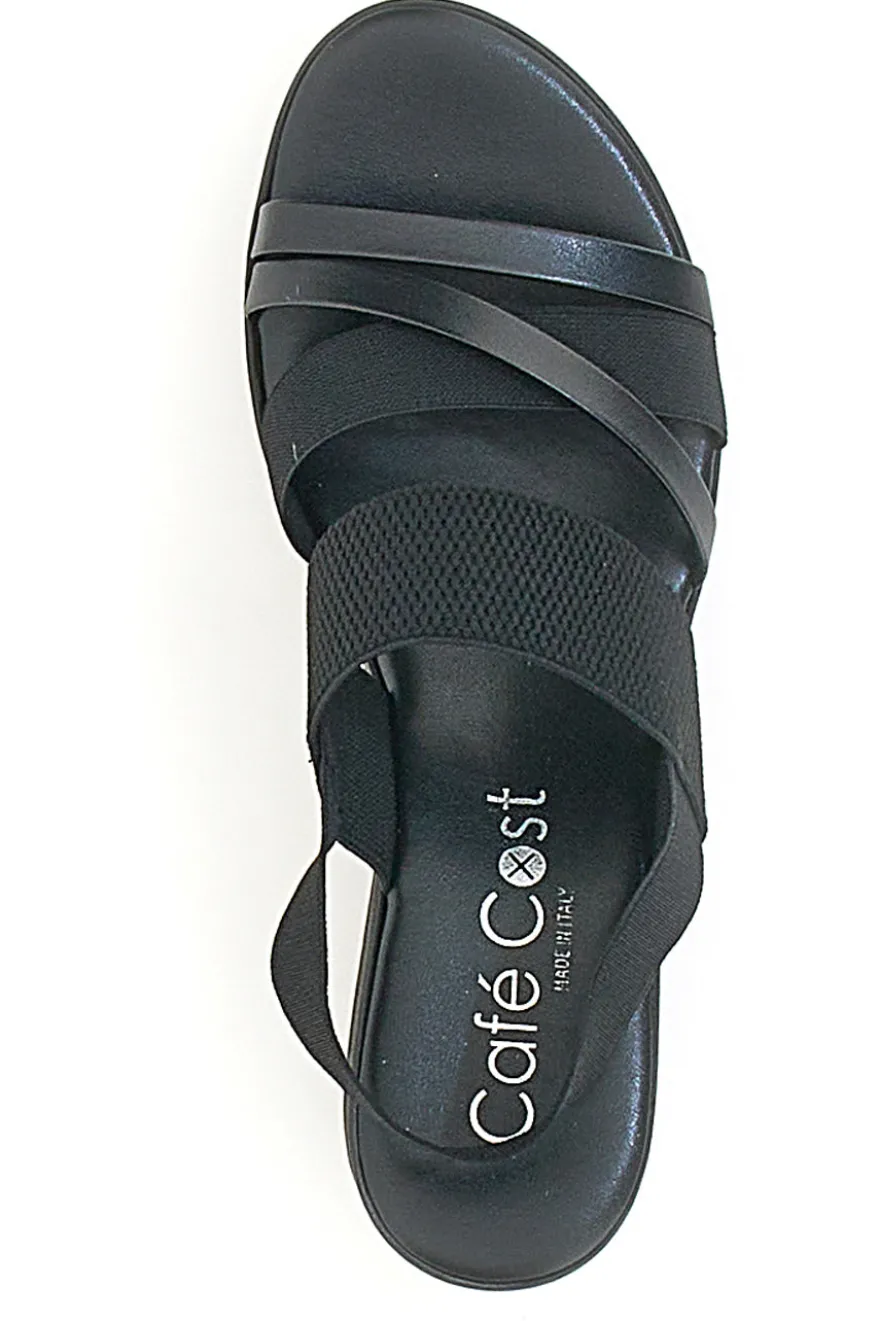 Sandali con Platform Cafè Cost 9936 Neri