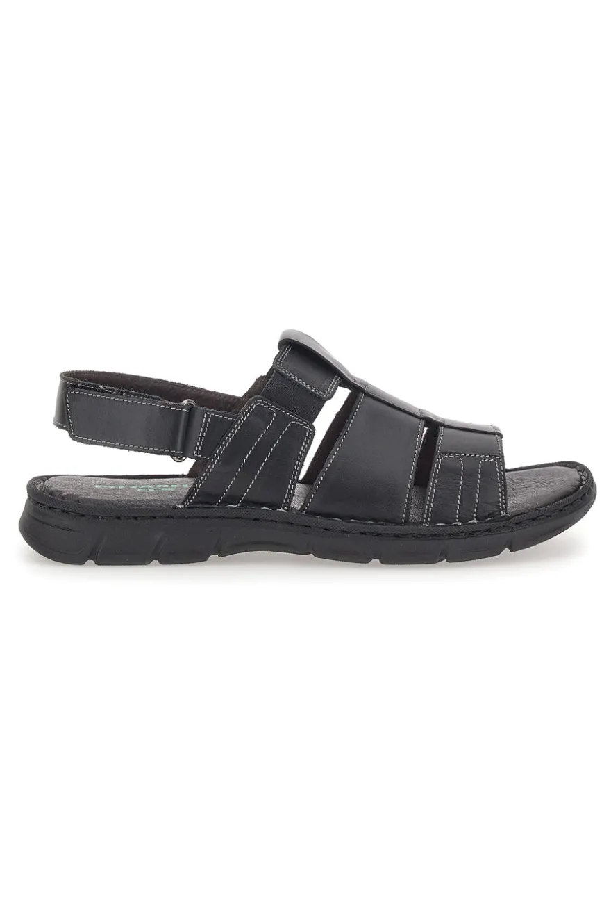 Sandali Neri Vera Pelle Pittarello Eco 2417985