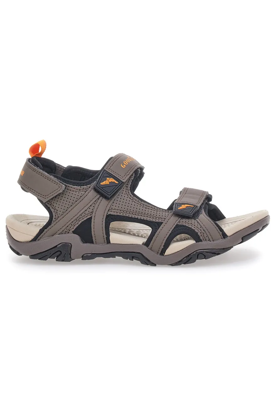 Sandali Sportivi Marroni con Velcro GOODYEAR GY31048