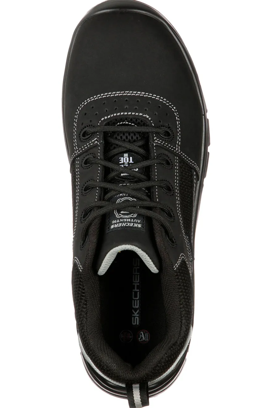 Scarpe Antinfortunistiche Nere Skechers Work: Trophus ST S1 P FO SRA ESD