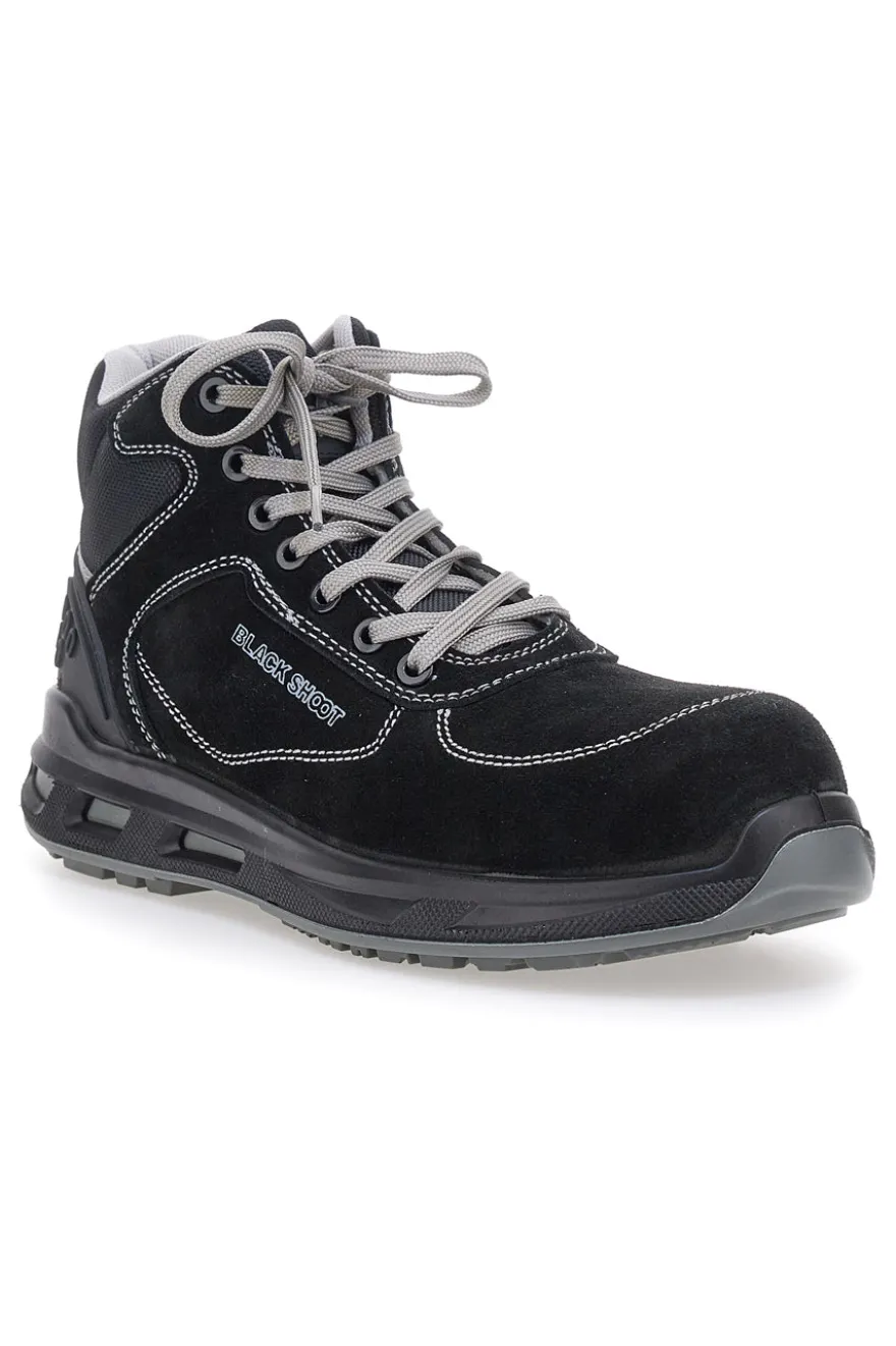 Scarpe antinfortunistiche nere Black shoot S2 31041 SB SR