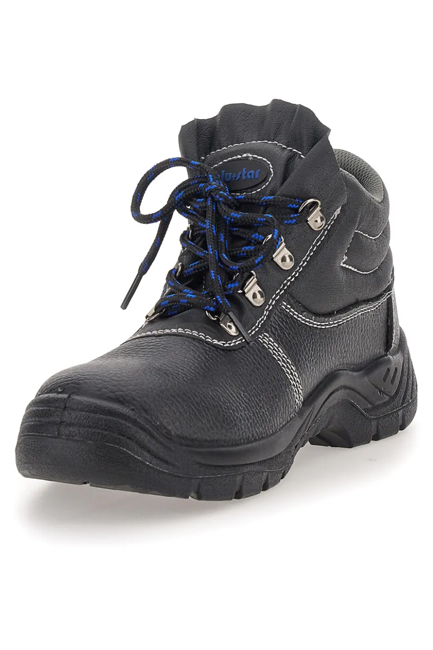 Scarpe antinfortunistiche nere in pelle Blue star 10 S3 SR