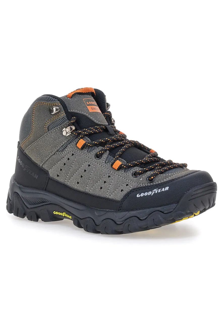 Scarpe da trekking grigio-verde Goodyear GY41030D