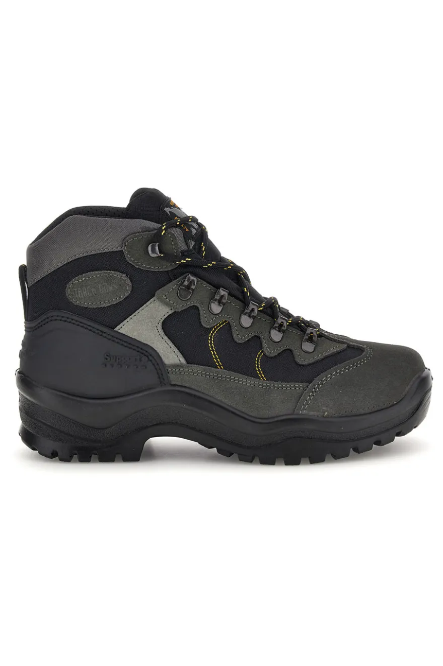 Scarponcini da trekking grigi e neri con support system Track down 10694S12