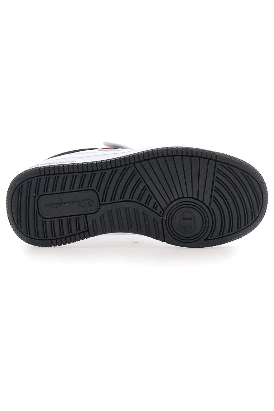 Sneaker bianco tomaia in materiale sintetico Champion Rd18 Low B Ps