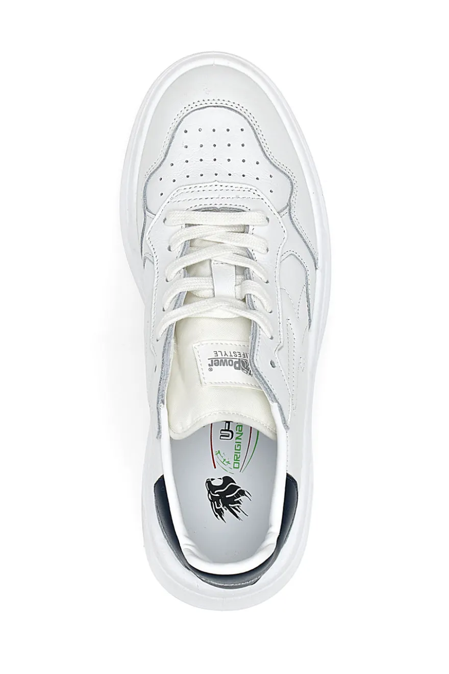 Sneakers Antiscivolo bianche con tomaia in pelle U.POWER DRAGOS 20019