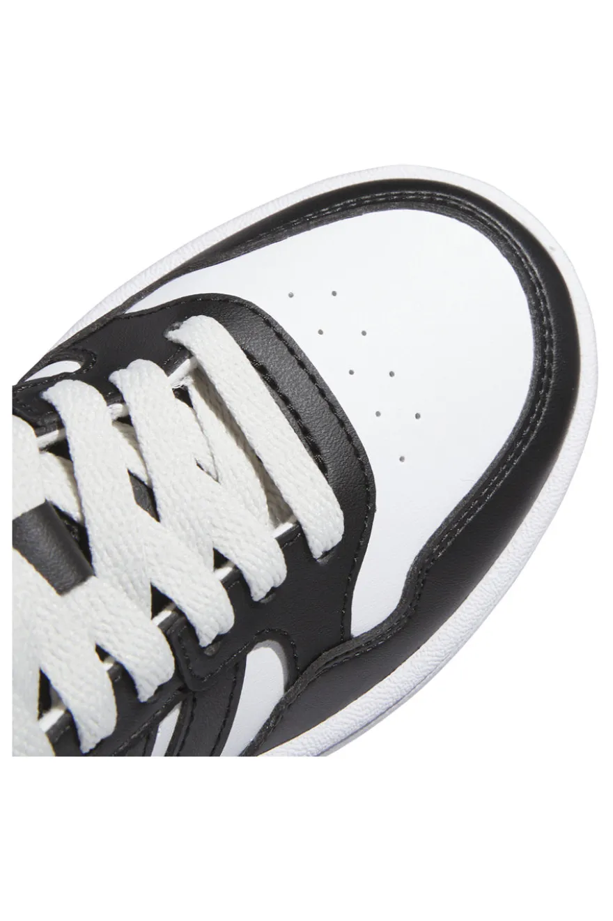 Sneakers bianche alte con lacci Adidas HOOPS 3.0 MID K