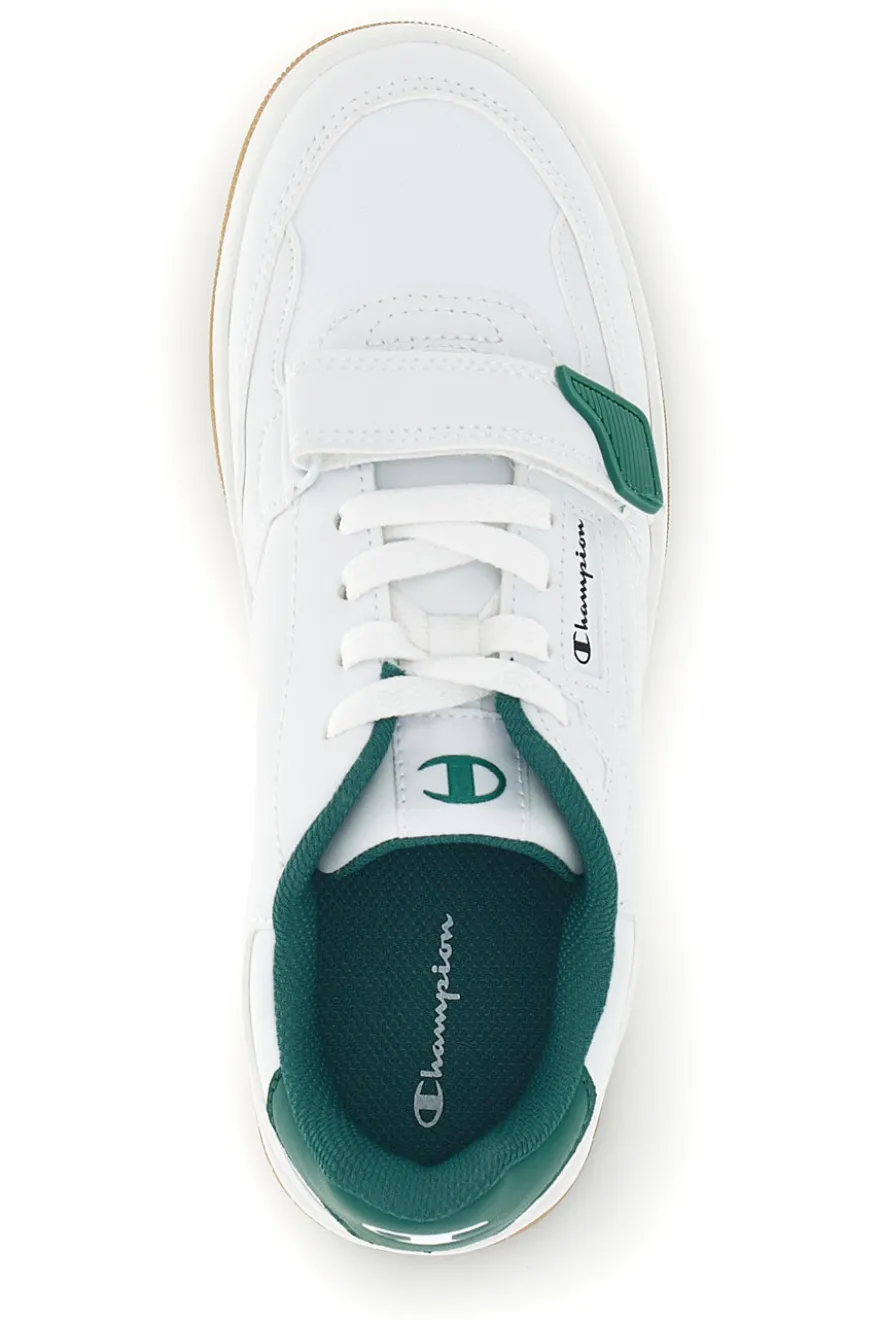 Sneakers bianche con dettagli verdi Champion Rs25 U Gs