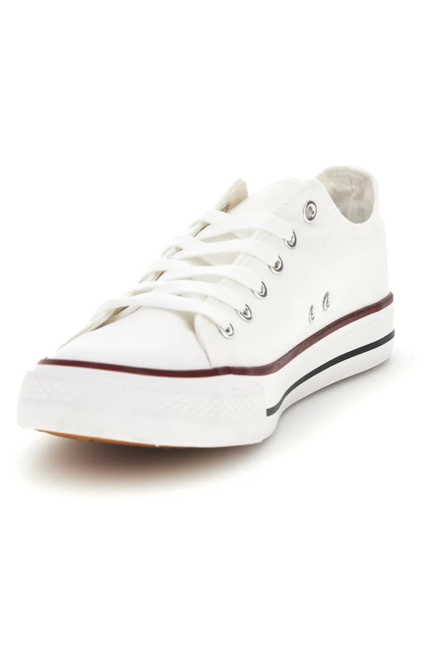Sneakers bianche con lacci 2t2l 8011