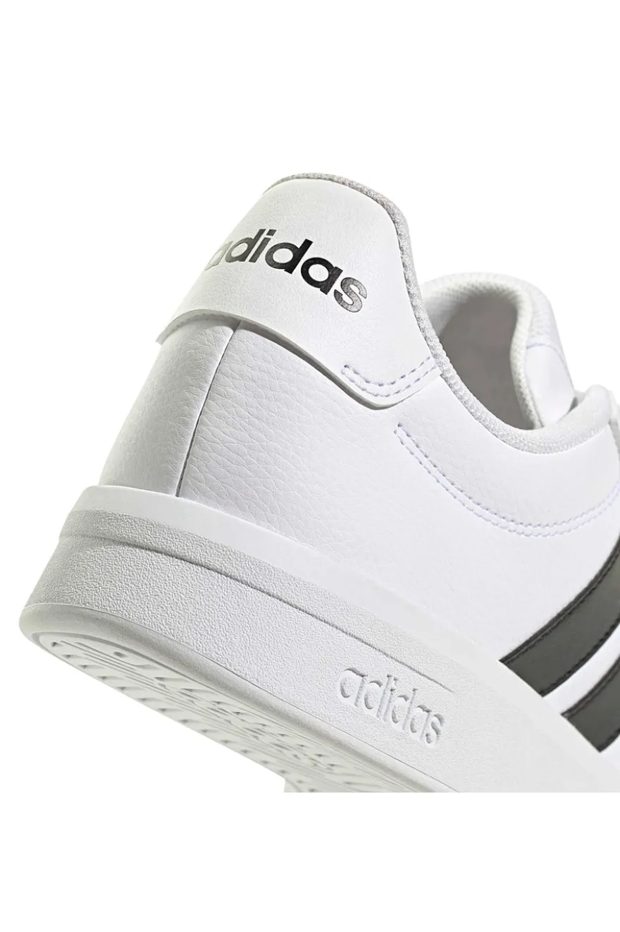 Sneakers bianche con strisce nere Adidas GRAND COURT BASE 3.0