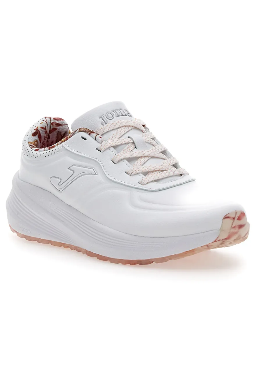 Sneakers bianche con suola floreale Joma Bree Lady 2402