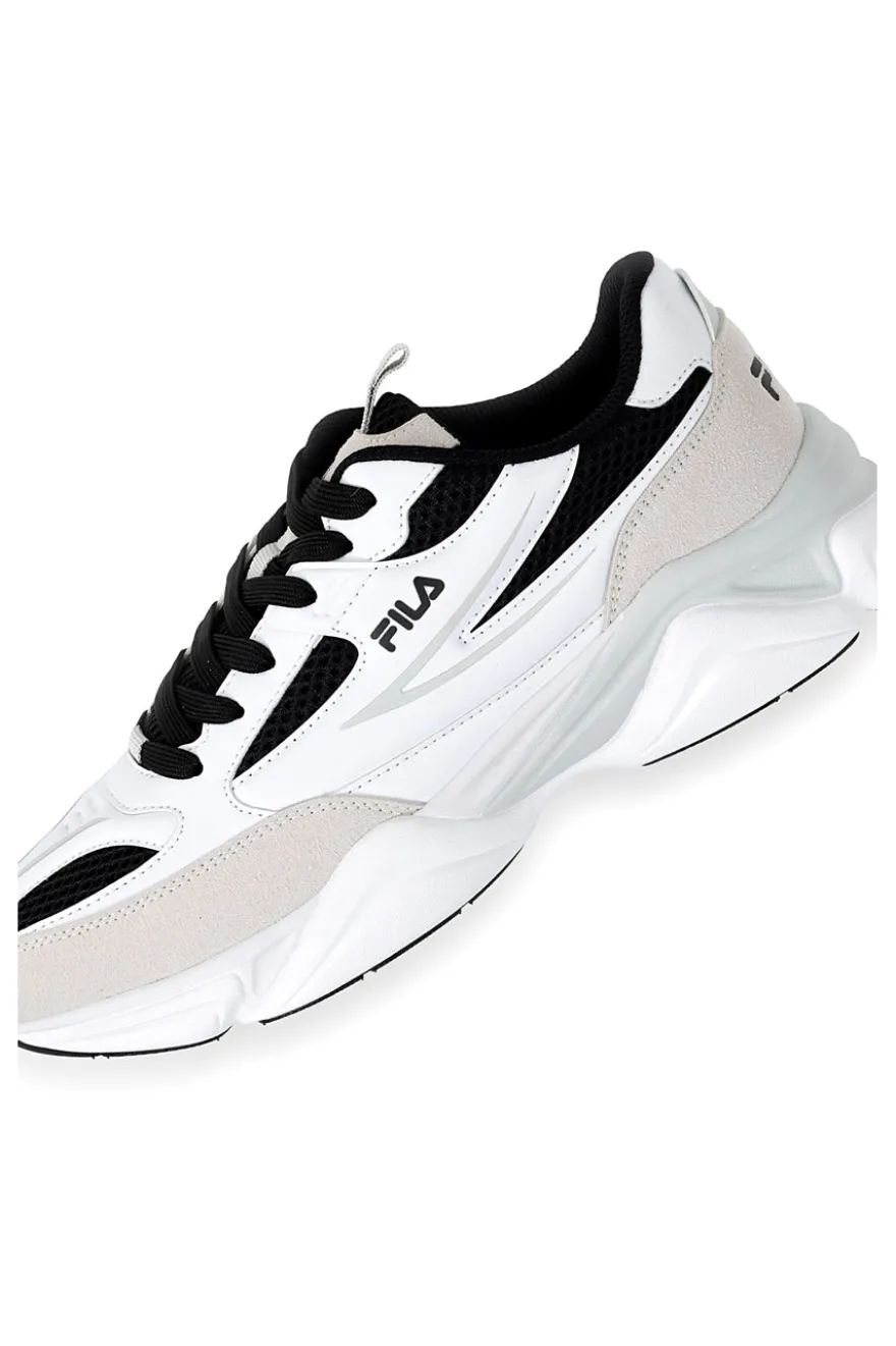 Sneakers Bianche e Nere con Platform FILA RECADE