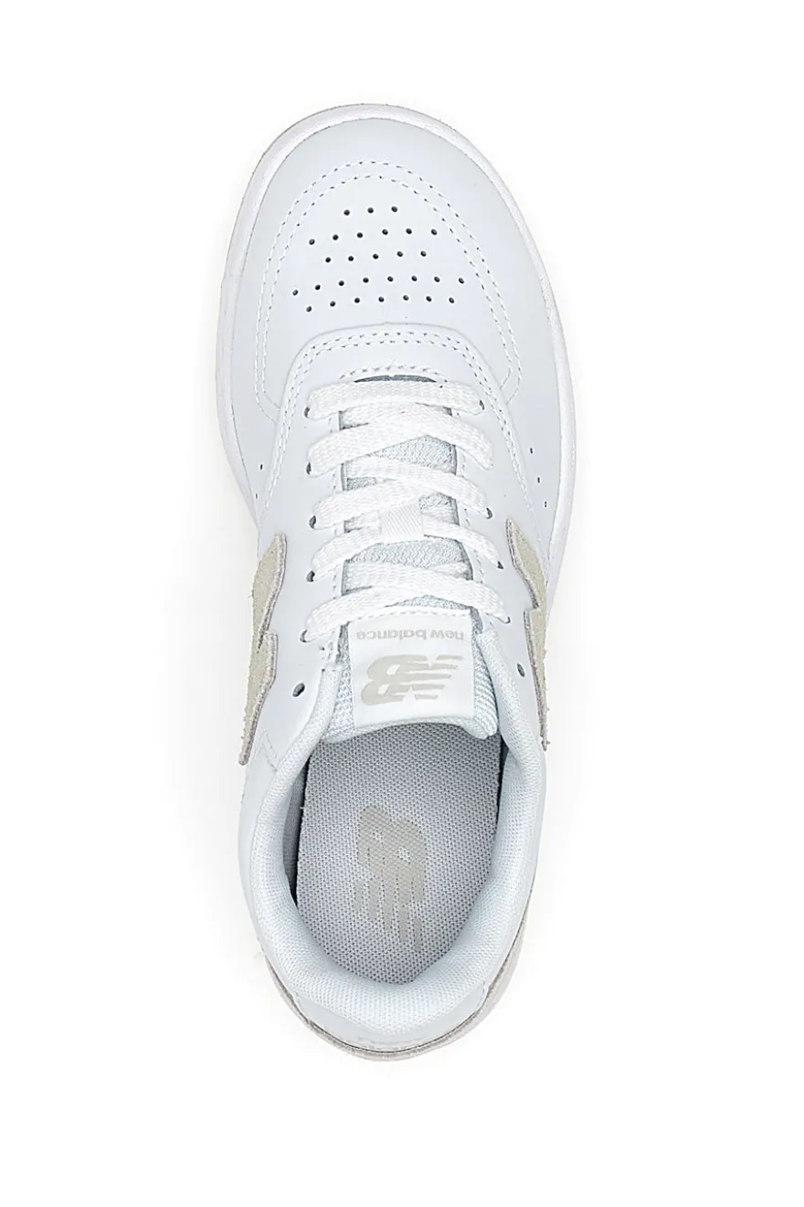 Sneakers bianche e oro con tomaia traforata NEW BALANCE BB80RTG