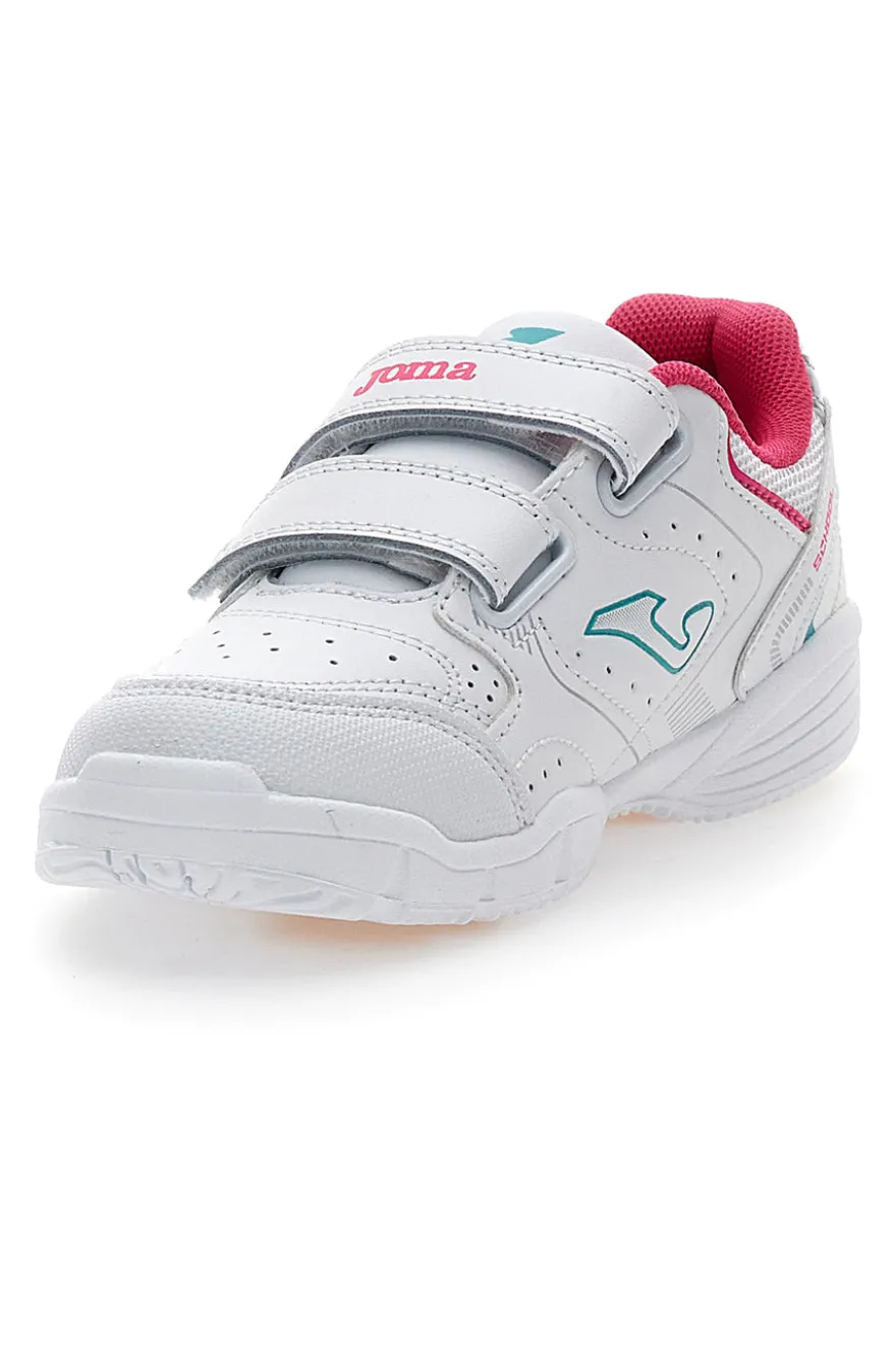 Sneakers Bianche e Rosa Joma W School 2413