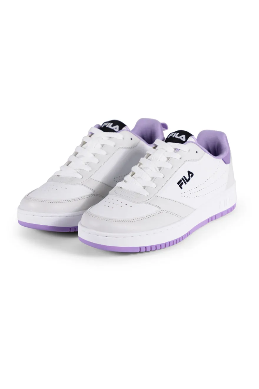 Sneakers Bianche e Suola Lilla Fila Raga Wmn