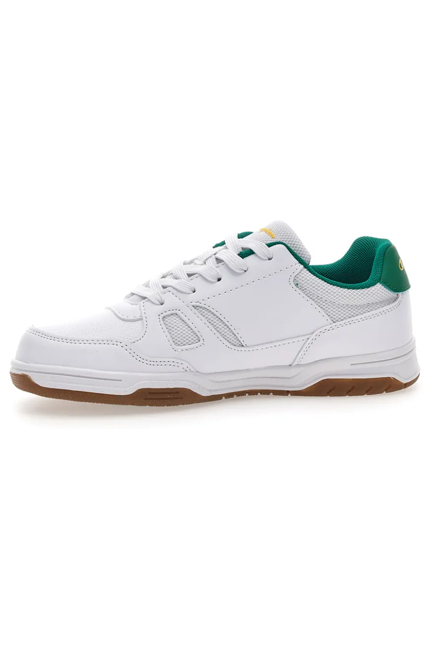 Sneakers Bianche e Verdi CHAMPION CLY 87 B GS