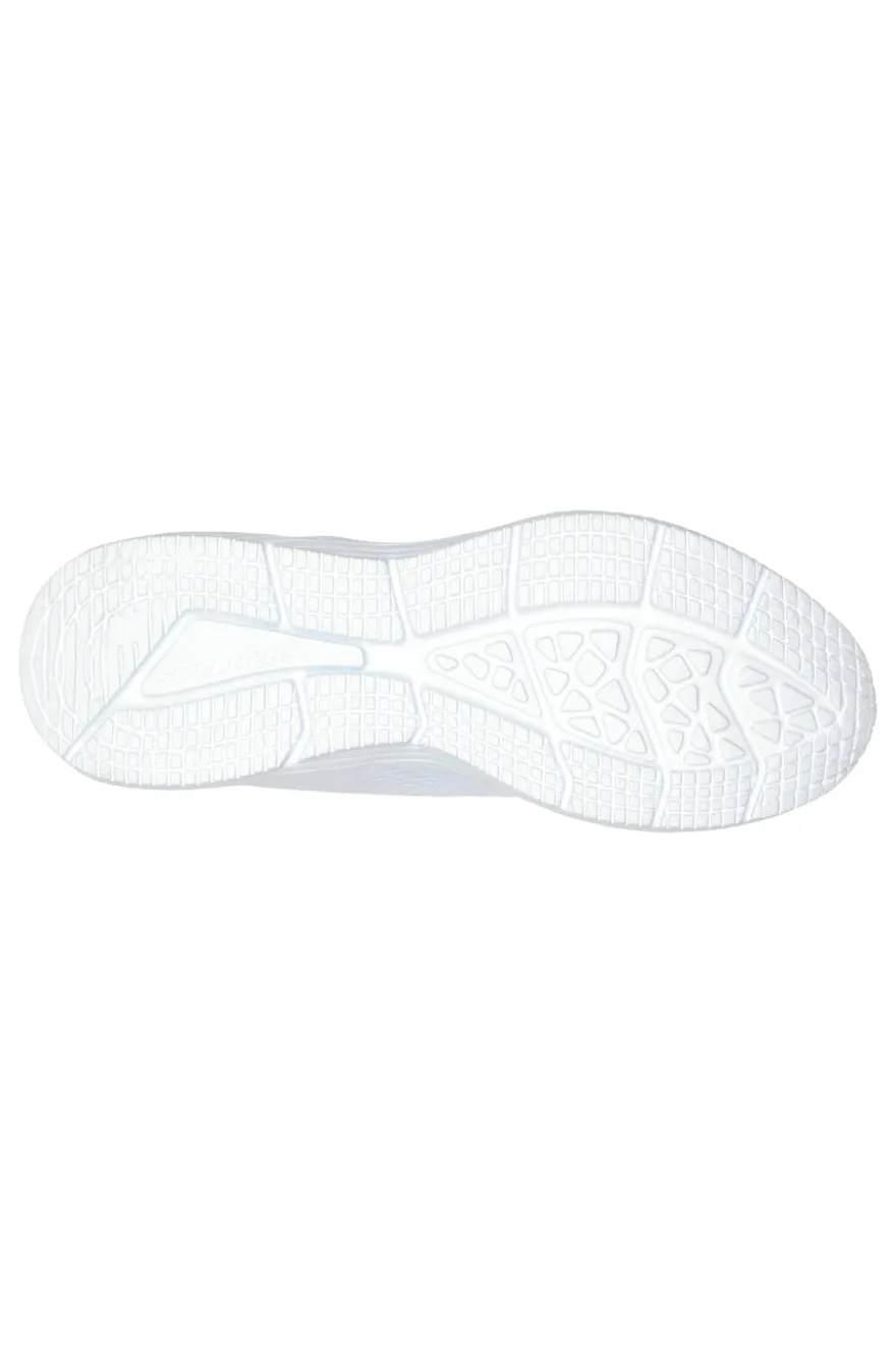 Sneakers bianche in mesh con Air Cooled Memory Foam Skechers Dyna-Air Pelland
