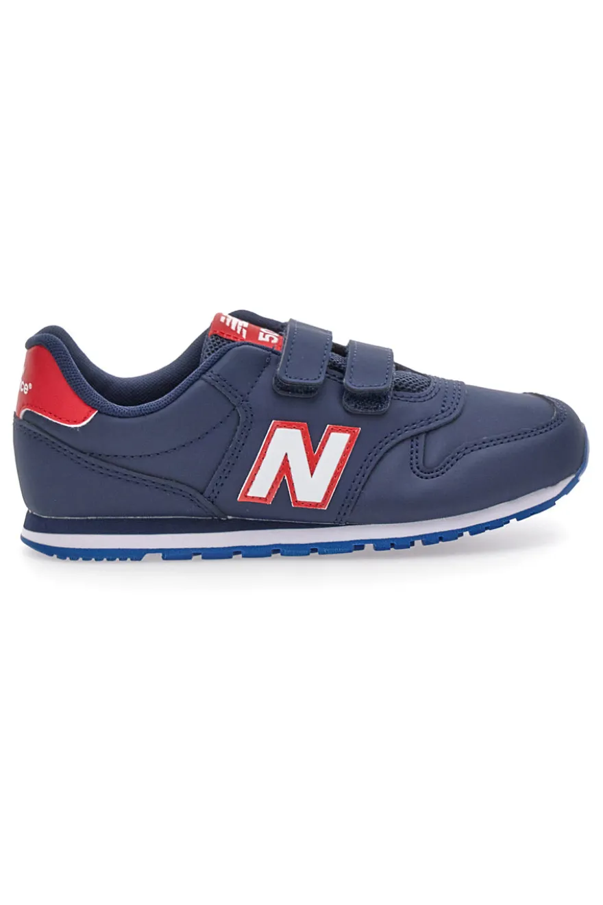 Sneakers blu con velcro New Balance PV500BD1