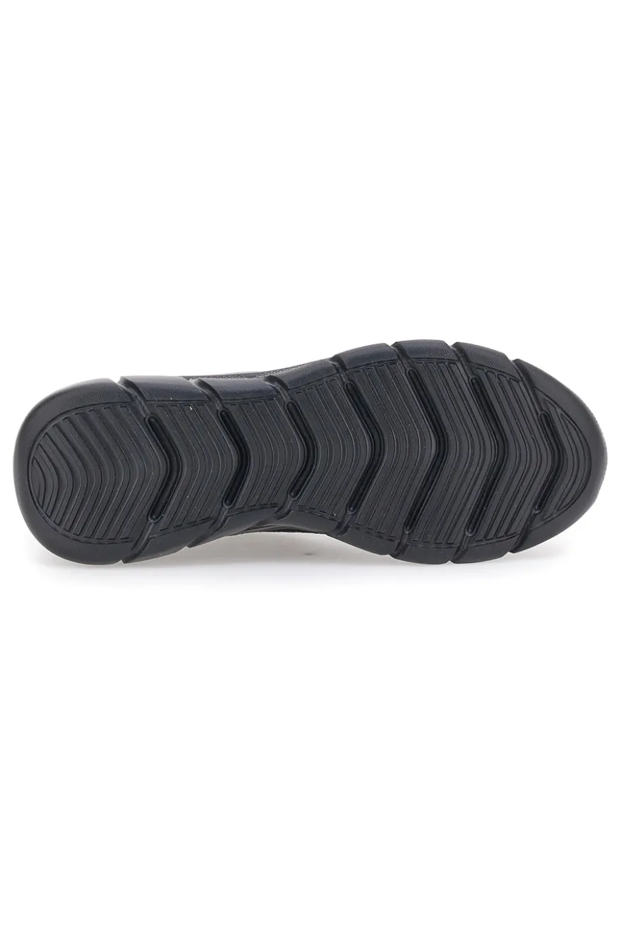 Sneakers Casual Nere in Mesh Skechers Bobs B Flex - Quick Pivot