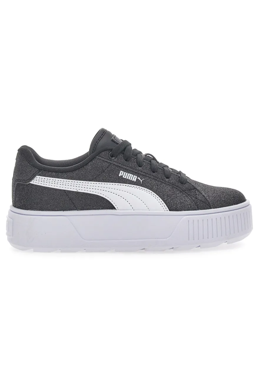 Sneakers Flatform Karmen Glitz Nere Glitter