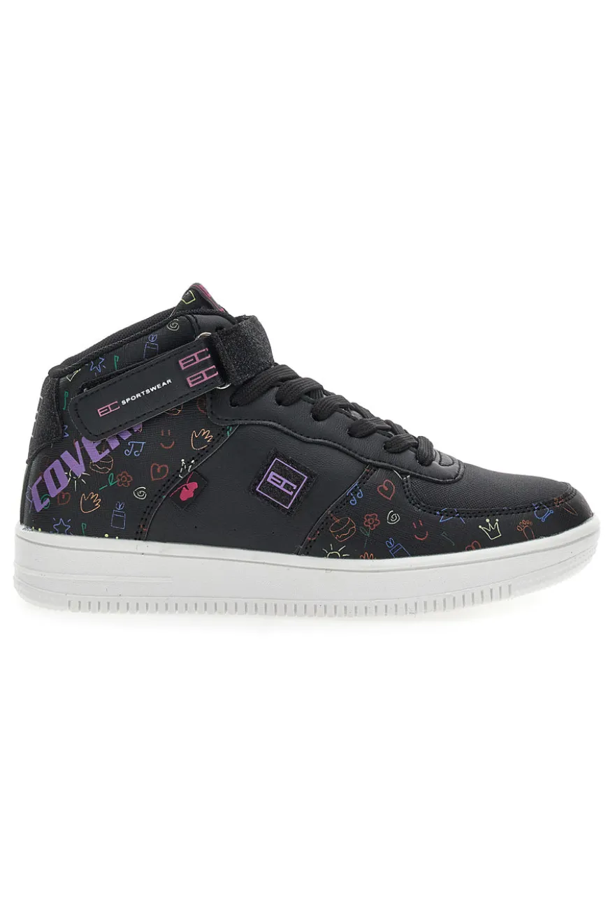 Sneakers Mid Cut Coveri Force Nere
