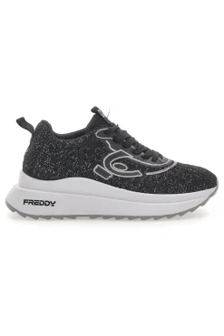 Sneakers Nere da Donna Freddy 7552