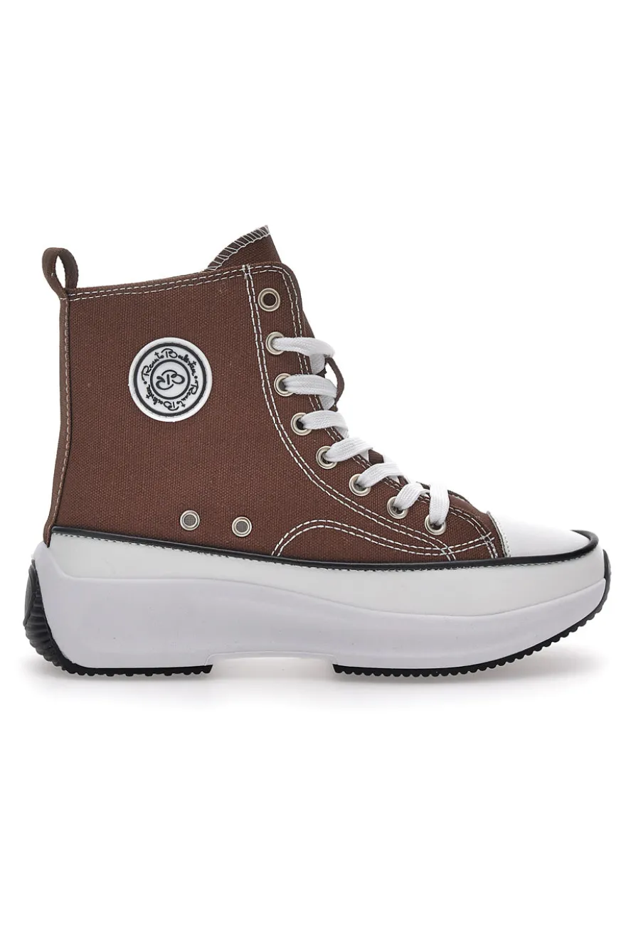 Sneakers Platform Renato Balestra 55603 marroni