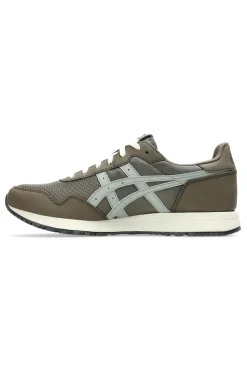 Sneakers Taupe con Dettagli Laterali Grigi ASICS TIGER RUNNER II