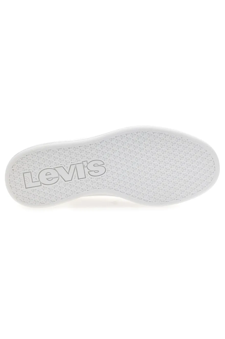Sneakers total white minimal Levi's Unity