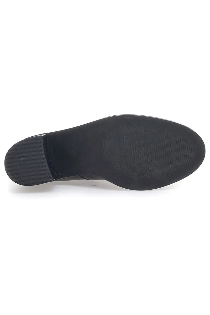 Stivaletti Neri Con Tacco Pittarello Rock 6740