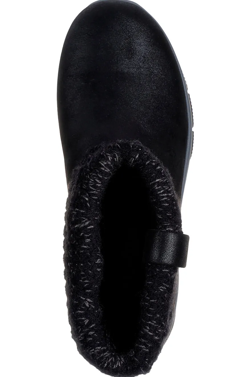 Stivaletti neri slip-on con Memory Foam Skechers EASY GOING COZY WEATHER 2
