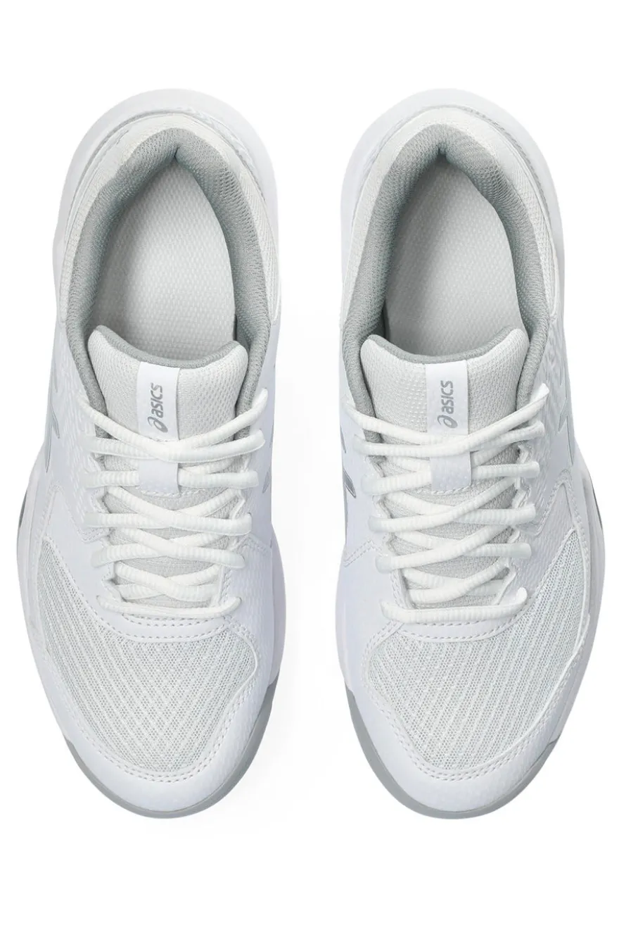 Weiß und Silber Tennisschuhe Asics Gel-Dedicate 8